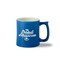Pursuit Of Happiness Ceramic Mug 14oz Blue July 4th Drinkware Safe for Dishware 3.38inH x 4.53inL